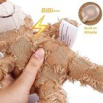 Indestructible Bear Dog Toy for Heavy Chewers