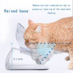 Luck Dawn Double Elevated Cat Bowls with Stand