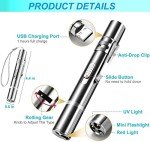 BYETOO 7-in-1 Interactive Laser Toy for Pets