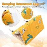 Cozy Velvet Bird Nest Hammock for Small Birds