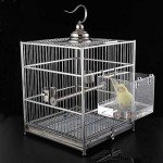 Bird Bath Cage for Cockatiels and Parakeets