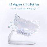 Luck Dawn Double Elevated Cat Bowls with Stand