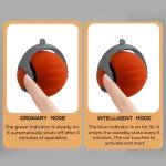 Interactive Rechargeable Rolling Cat Toy Ball (Orange)