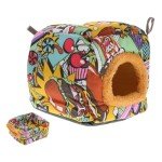 Colorful Warm Round Parrot Bed and Bird House
