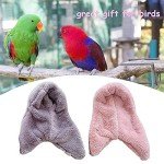 SINFUN Cozy Fleece Bird Hammock Bed Set