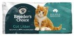 Breeders Choice 99% Recycled Paper Cat Litter 15L