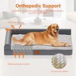 StormHero Orthopedic Memory Foam Dog Bed