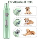VIWIK Rechargeable 2-Speed Dog Nail Grinder