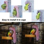 SINFUN Cozy Fleece Bird Hammock Bed Set