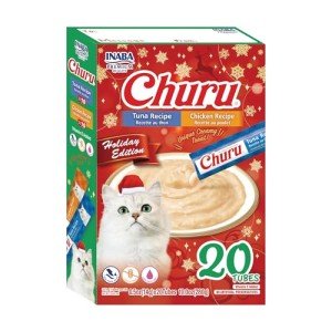 INABA Churu Holiday Tuna & Chicken Cat Treats