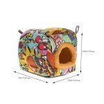 Colorful Warm Round Parrot Bed and Bird House