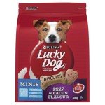 LUCKY DOG Mini Beef & Bacon Dog Treats 800g