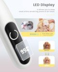 LED Dog Paw Trimmer - Quiet Cordless Grooming Kit