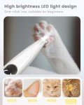 LED Dog Paw Trimmer - Quiet Cordless Grooming Kit