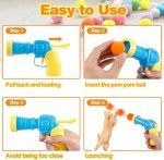Cat Toy Launcher with 30 Plush Balls