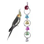 Loperdeve Bird Wedding Mirror with Rope, 17.8cm