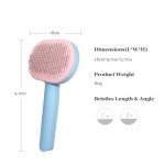 Self-Cleaning Cat Brush for Shedding and Grooming