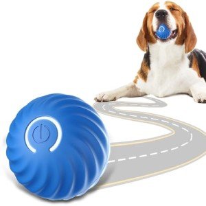 Interactive Automatic Dog Ball Toy, USB Rechargeable