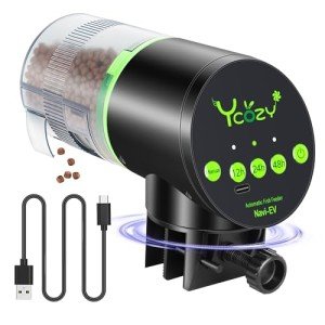 Rechargeable Automatic Fish Feeder with Timer