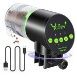 Rechargeable Automatic Fish Feeder with Timer