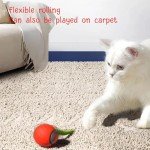 Interactive Rechargeable Cat Toy Ball - Blue