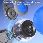 LUPAPA Interactive Feather Cat Ball Toy – Blue