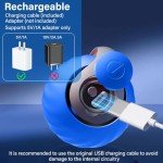 LUPAPA Interactive Feather Cat Ball Toy – Blue