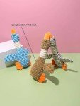 Indestructible Duck Dog Toy for Aggressive Chewers