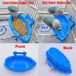 Hanging Bird Bath Tub for Budgies and Parrots