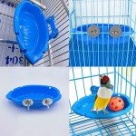 Hanging Bird Bath Tub for Budgies and Parrots