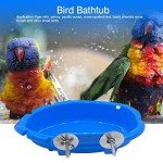 Hanging Bird Bath Tub for Budgies and Parrots