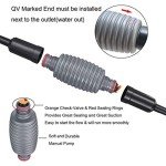 Aquarium Gravel Cleaner and Water Changer Siphon