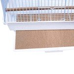 Penn Plax Bird Cage Sand Sheet Gravel Paper