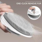JORAGO Self-Cleaning Cat Hair Remover Brush