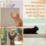 Self-Adhesive Cat Scratching Mat for Furniture