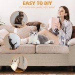 Self-Adhesive Cat Scratching Mat for Furniture