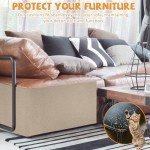 Self-Adhesive Cat Scratching Mat for Furniture