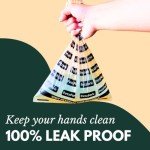 Biodegradable Leak-Proof Dog Poop Bags - 60 Count