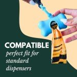 Biodegradable Leak-Proof Dog Poop Bags - 60 Count