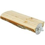 Niteangel Wooden Bird Perch for Parrot Cages