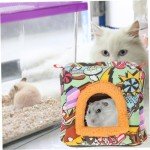 Colorful Warm Round Parrot Bed and Bird House