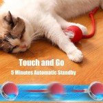 Interactive Motion-Activated Rolling Toy for Cats & Dogs