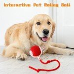 Interactive Motion-Activated Rolling Toy for Cats & Dogs