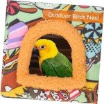 Colorful Warm Round Parrot Bed and Bird House