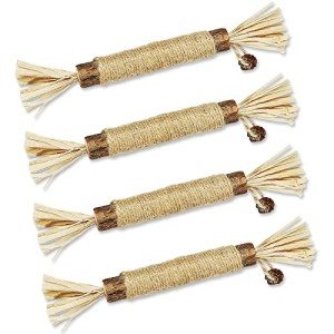 Catnip Chew Sticks 4-Pack for Indoor Cats