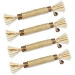 Catnip Chew Sticks 4-Pack for Indoor Cats