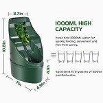 Chameleon Drinking Fountain with Feeding Tools for Reptiles