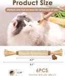 Silvervine Cat Chew Sticks - 6 Pack