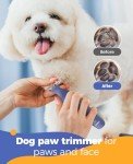 Quiet Cordless Clippers for Small Dogs - Blue