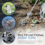 Snake Tongs for Safe Reptile Handling - Extra Long